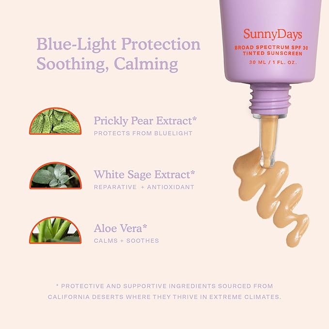 Tower 28 Beauty SunnyDays SPF 30 Tinted Mineral Sunscreen - For Sensitive Skin - 2-in-1 Facial Broad Spectrum UVA/UVB Protection + Foundation - Shade 05 FAIRFAX, 1 Fl Oz-Velvo Beauty