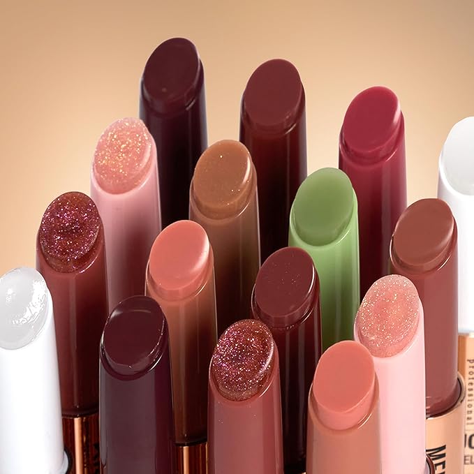 KISS NEW YORK Professional Melting Jelly Lip Balm, High Shine & Moisturizing Lip Stick, Long Lasting, Plumping Effect Look, Non-Sticky & Not Cakey, Easy Application & Natural Coverage (Chili Mango)-Velvo Beauty