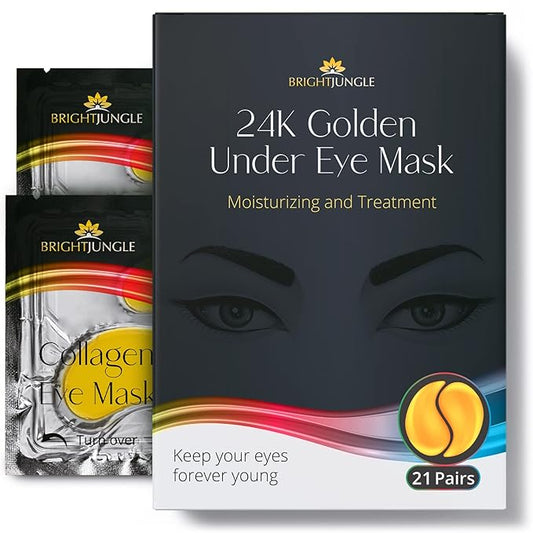 Under Eye Patches - Collagen Eye Pads for Dark Circles and Puffiness, Under Eye Masks for Women, Rich in Nutrients, Peptides, Restores Skin Firmness, Intense Hydration-Velvo Beauty
