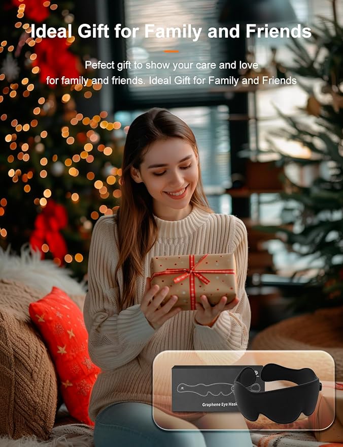 Heated Eye Mask, Cordless Heat Eye Compress for for Dry Eye Stye Relax Eye Strain, Portable Electric Warm Eye Mask for Blepharitis, Chalazion, Eye Fatigue or MGD-Velvo Beauty