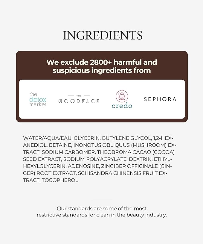 SERUMKIND Chaga Mushroom Serum for Korean Face Skincare - Beta Glucan Extract - Nourishing & Hydrating - Provides Deep Hydration for Extremely Dry Skin - Vegan & Cruelty-Free – 1.01 fl.oz.-Velvo Beauty