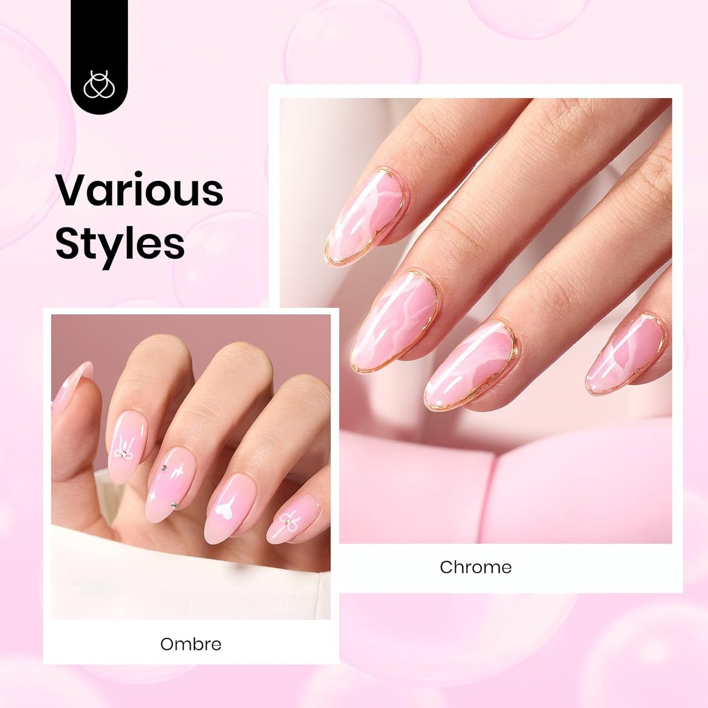 Beetles Jelly Pink Gel Nail Polish, 15ML Baby Pink Sheer Clear Jelly Spring Summer Gel Polish Bubblegum Theme Glaze Long Lasting Soak Off UV French Manicure Nail Art Gift for Women-Velvo Beauty