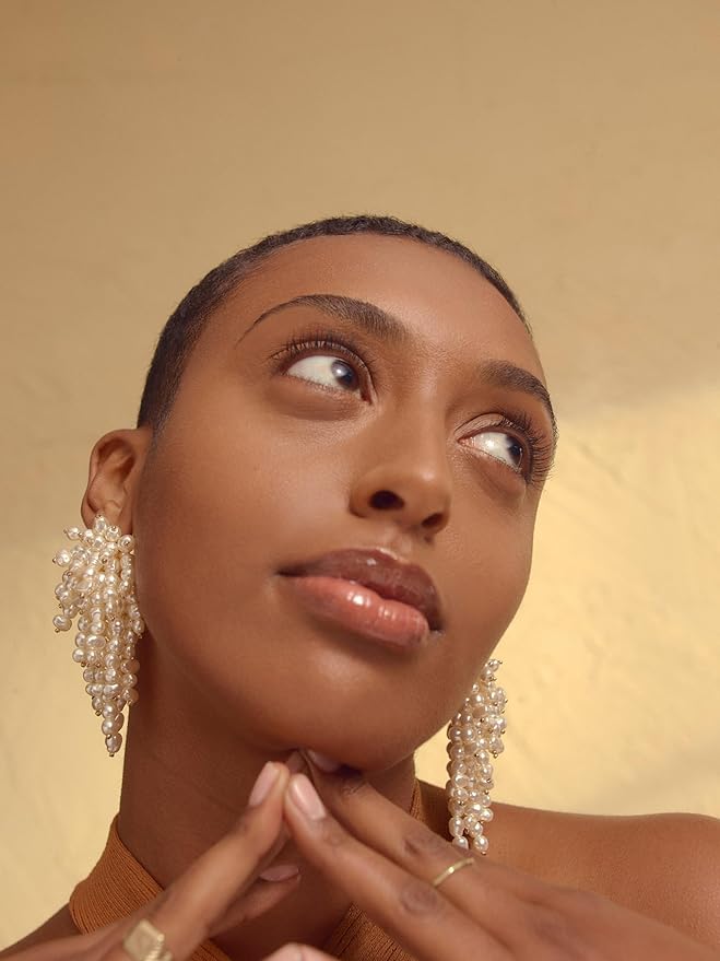 Ami Colé Skin Melt Talc-Free Loose Setting Powder Deep Medium, face powder, makeup, finishing powder, lightweight-Velvo Beauty