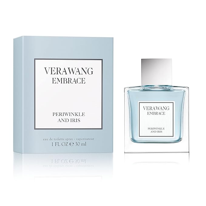 Vera Wang Eau de Toilette Spray, Embrace: Periwinkle & Iris, 1.0 Oz.-Velvo Beauty