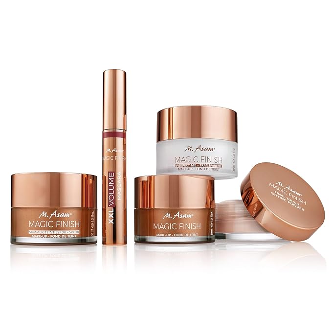 M. Asam Magic Finish Satin Blush Peachy Rose Blush (0.14 Oz) – Make-Up Powder Blush For A Fresh & Radiant Look With Hyaluronic Acid & Ultra-Fine Color Pigments For Fuller Looking Cheeks-Velvo Beauty