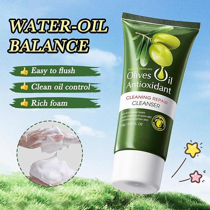 Olive Oil for Skin, 5Pcs Olive Oil Face Skincare Kit, Skin Care Products Set With Olive Oil for Face and Body, Skin Care Routine Kit for Women, Olive Oil Moisturizer, Skin Care for Dry Skin-Velvo Beauty