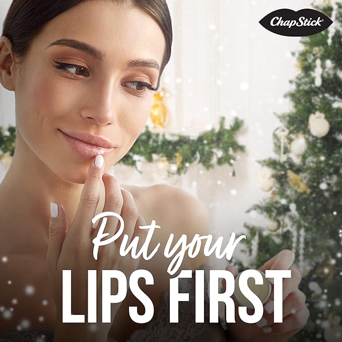 ChapStick Total Hydration Lip Kit Gift Set, Lip Moisturizer, Lip Scrub and Lip Balm Set - 4 Count-Velvo Beauty