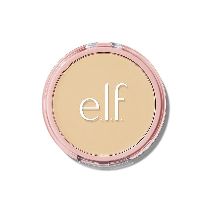 e.l.f. Halo Glow Powder Filter, Ultra-fine Finishing Powder, Smooths The Look of Pores & Fine Lines, Creates A Soft-Focus Glow, Vegan & Cruelty-Free, Fair Warm-Velvo Beauty