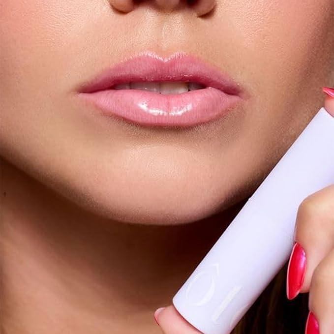 Côte Beauty The Necessity Peptide Lip Shine in Lyla - Plumping Coral Lip Gloss with Hyaluronic Acid, Shea Butter & Jojoba Oil - Non-Sticky, Long-Lasting Hydrating Formula-Velvo Beauty