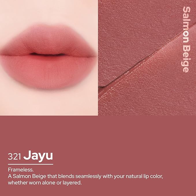 Unseen Blur Lip Tint Long-Lasting Stain, Blendable 3.2g 321-JAYU-Velvo Beauty
