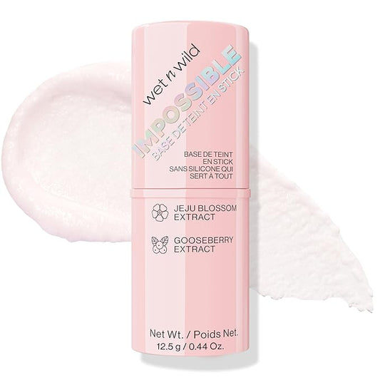 wet n wild Impossible Primer Stick, Enriched with Gooseberry & Jeju Blossom for a Brightening Durable Makeup Base, Vegan & Cruelty-Free-Velvo Beauty