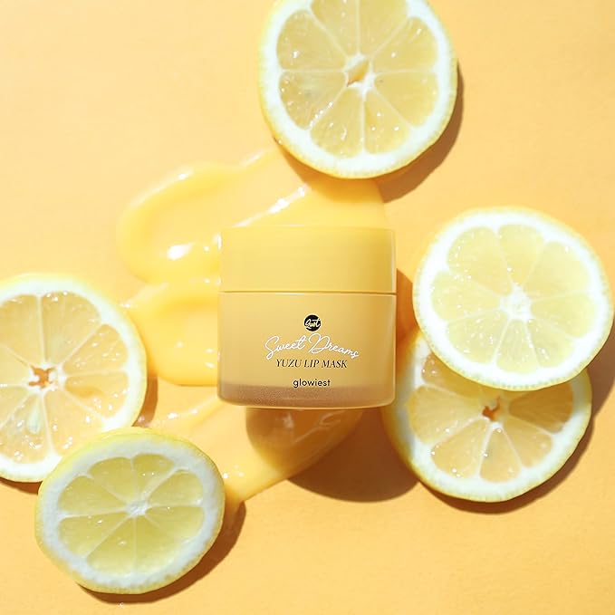 Sweet Dreams Lip Mask: Nourishing, Plumping and Hydrating Lip Balm | Ecofriendly Lip Sleeping Mask | Hyaluronic Acids + Vitamin C + Shea Butter + Antioxidants | Yuzu - 0.7 oz.-Velvo Beauty