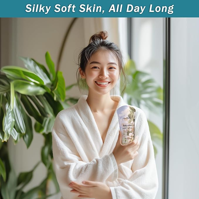 Spa Gift Baskets For Women - Luxury Bath Set With Jasmine & Lavender - Spa Kit Includes Body Wash, Bubble Bath, Lotion, Bath Salts, Body Scrub, Body Spray, Shower Puff, and Towel-Velvo Beauty