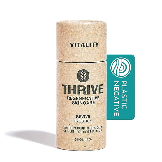 Thrive Revive Eye Balm Stick - Under Eye Brightener - Reduces Puffy Eye Bags - Vegan, Made in USA, 0.5 Oz-Velvo Beauty