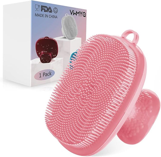 VWMYQ Silicone face Scrubber for Women Facial Cleansing Brush Silicone Face Wash Brush Manual Waterproof Cleansing Skin Care Face Brushes for Cleansing and Exfoliating-Velvo Beauty