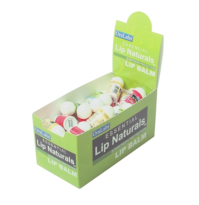 Lip Naturals® Mini Balms: 3 Flavors, SPF-15, 50ct-Velvo Beauty