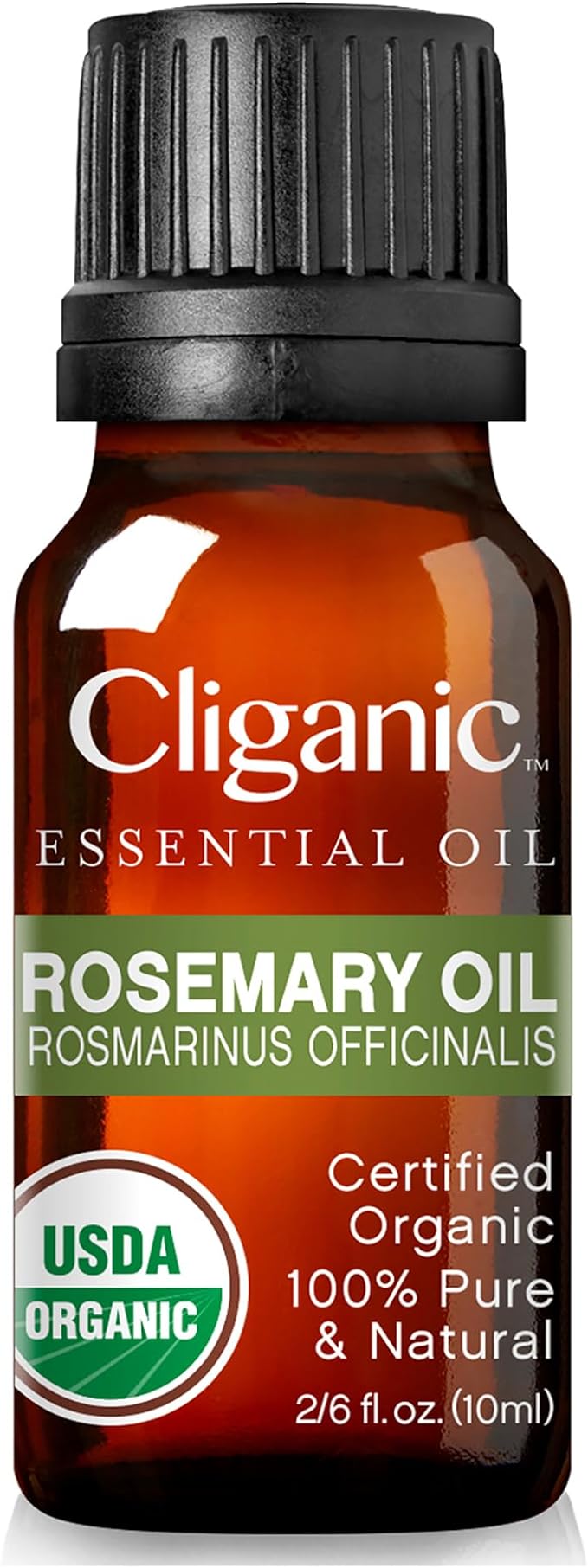 Cliganic Organic Rosemary Essential Oil, 100% Pure Natural, for Hair, Skin, Aromatherapy | Non-GMO Verified (Packaging May Vary)-Velvo Beauty