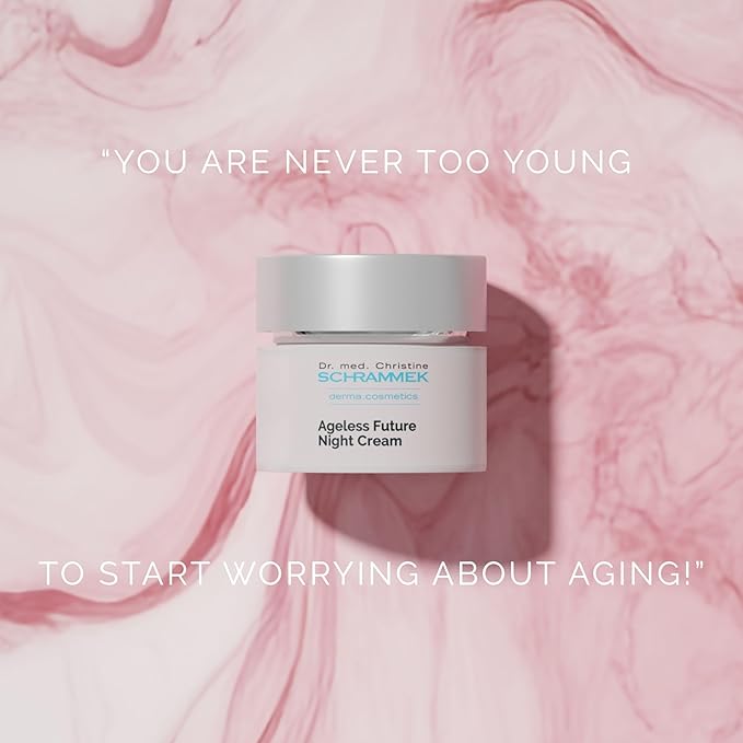 Ageless Future Night Cream (1.7 fl oz) - Skin Improving Anti-Aging Night Care – Regenerating Night Cream - with Vitamin A - Skin Care - Dr. Schrammek-Velvo Beauty