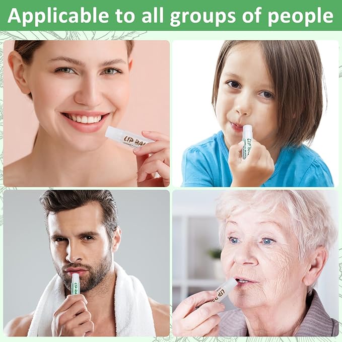 24 Pack Lip Balm Bulk, Vanilla Mint Honey, 100% Natural Lip Balm with Vitamin E and Coconut Oil, Moisturizing Lip Balm for Dry Lips-Velvo Beauty