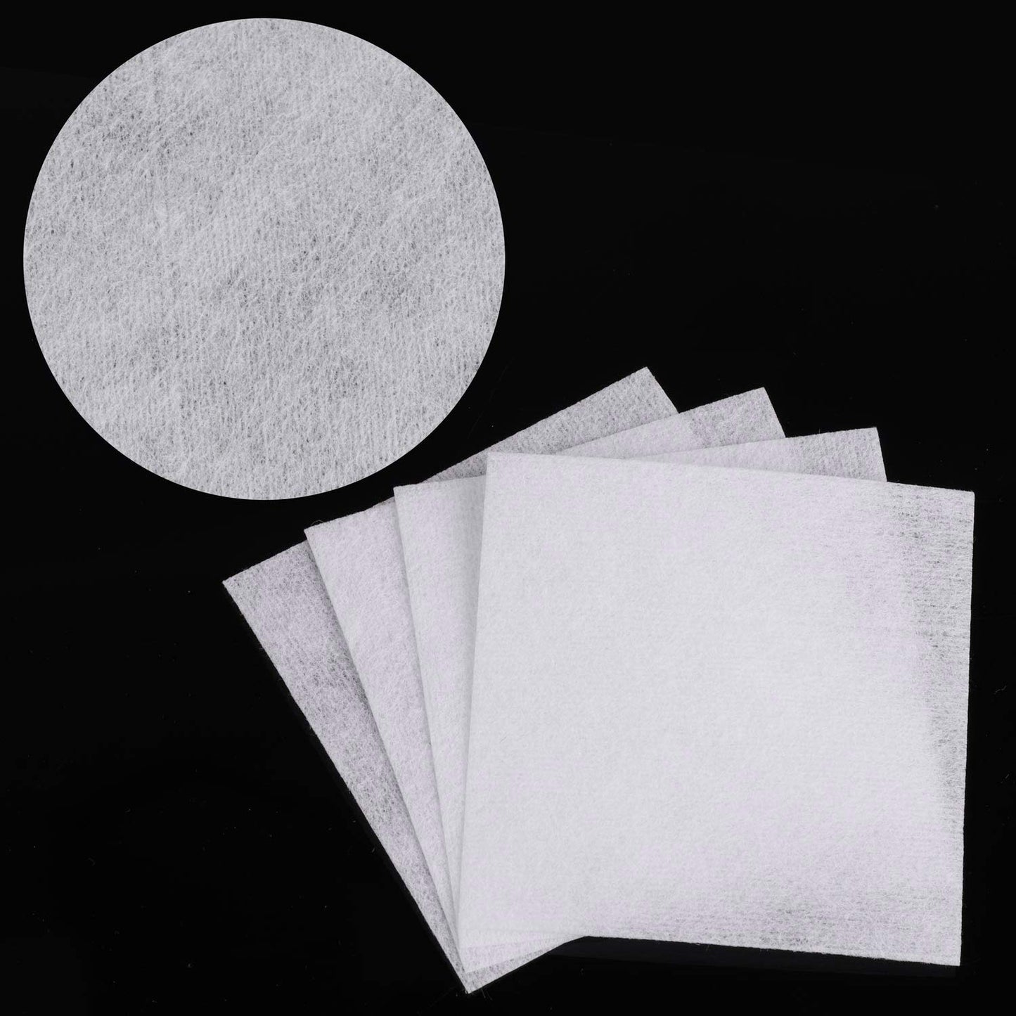 975 Pcs Lint Free Nail Wipes Cotton Pads 2" x 2" and 6oz Nail Polish Remover Push Down Pump Dispenser Bottle-Velvo Beauty