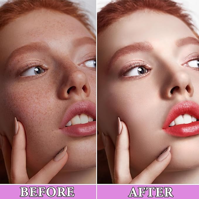 2Pcs Color Correcting Facial Serum,Isolation Cream,Pore Primer,Invisible Pore,Skin Tone Correcting,Moisturizing Concealer Foundation Face Makeup Brightening Primer Base-Velvo Beauty