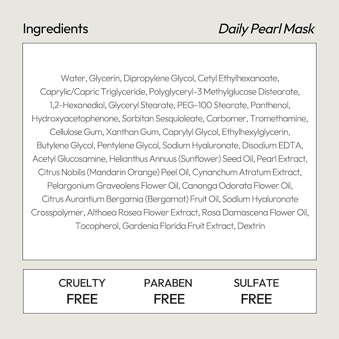 LAPCOS Pearl Sheet Mask, Daily Face Mask with Probiotics to Clarify Skin, Korean Beauty Favorite, 5-Pack-Velvo Beauty