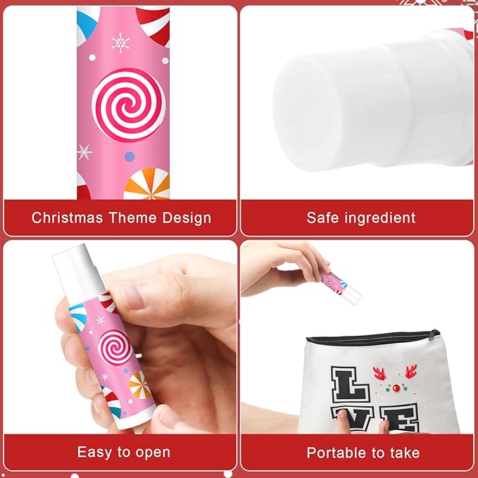 Sosation 80 Pcs Christmas Flavored Lip Balm Bulk Christmas Stocking Gift Set Holiday Celebrate Lip Balm Stick Beauty Care-Velvo Beauty