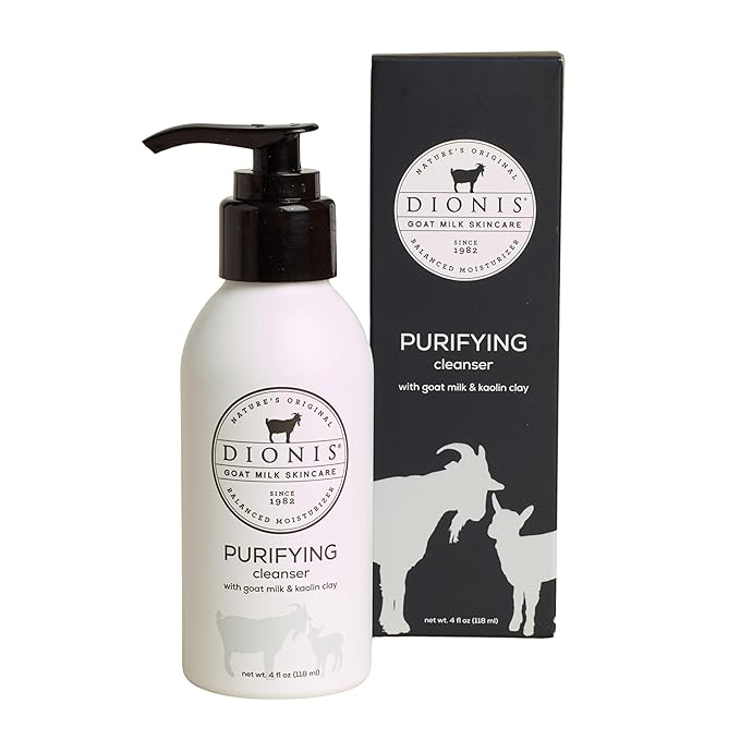 Dionis Goat Milk Skincare 4 fl oz Purifying Cleanser - Cruelty Free, Paraben Free, For All Skin Types-Velvo Beauty