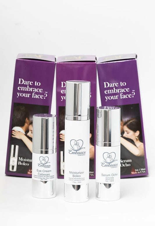 Collection I - Includes Eye Cream Cabeceo, Serum Ocho, and Moisturizer Boleo-Velvo Beauty