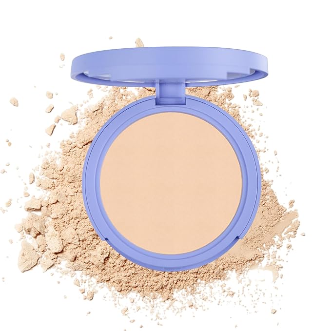 Oil Control Face Powder, Matte Smooth Setting Powder, Waterproof Long-Lasting Setting Powder, Perfect Lightweight Face Makeup For Soft Focus Finish, Minimizes Fine Lines And Pores (Classic Ivory)-Velvo Beauty