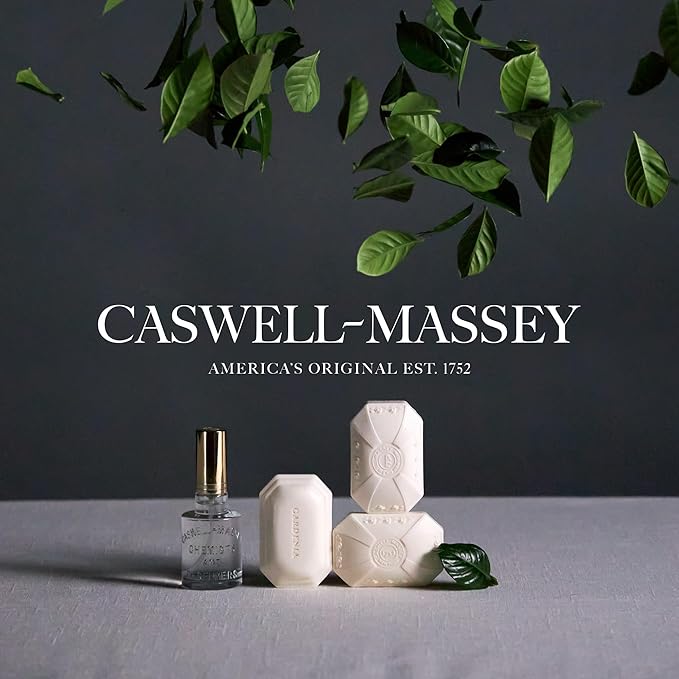 Caswell-Massey Almond Eau de Toilette Discovery, Indulge in the Warm and Inviting Scent of Almond, Cherry & Sandalwood, Sample Size Vial, Perfume for Men & Women, 0.25 Fl Oz-Velvo Beauty
