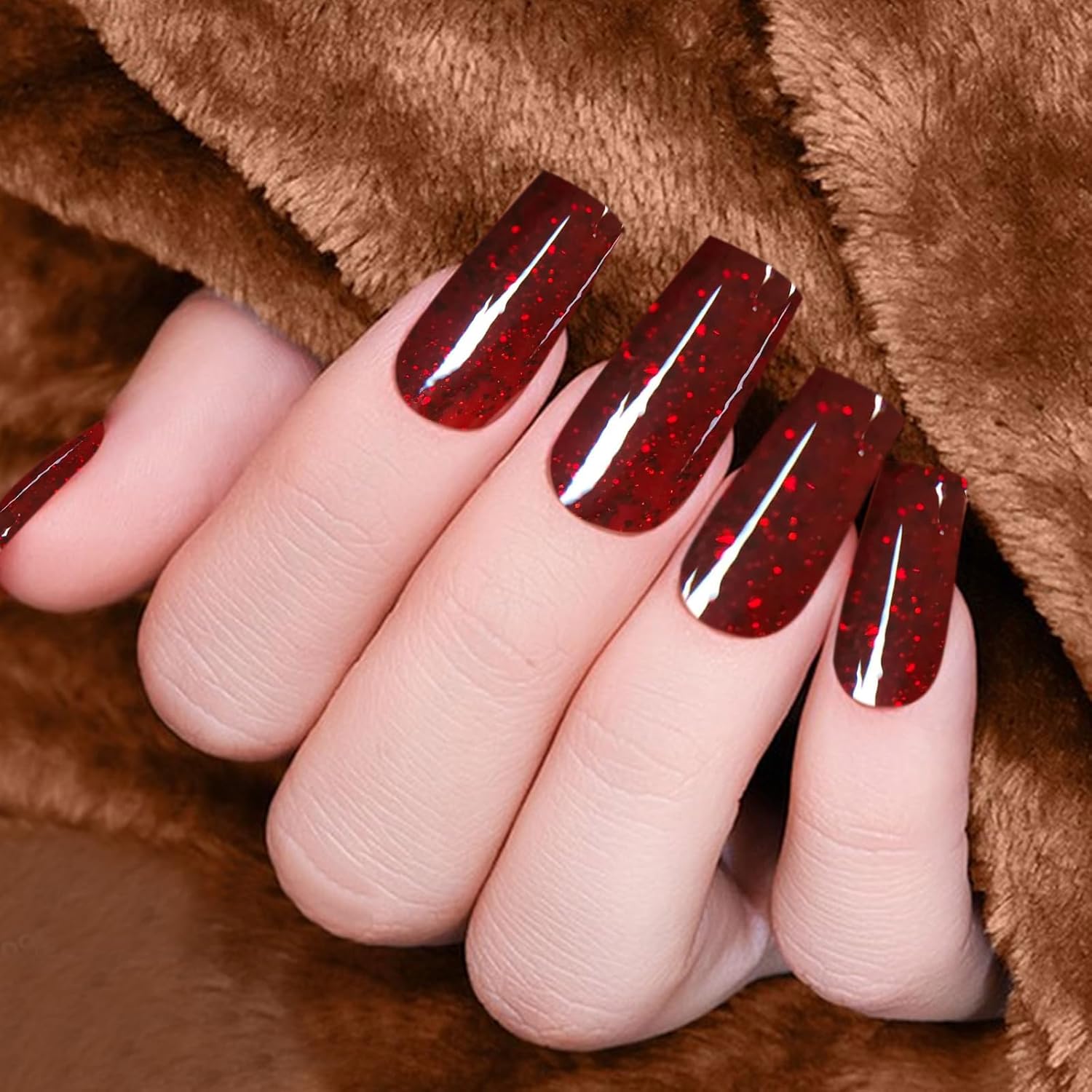 Major Dijit Quick Dry Nail Polish Rose Red Summer Nail Lacquer for Nail Art Regular Nail Polish 0.41 fl oz.-Velvo Beauty