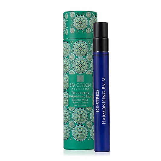 SPA CEYLON DE-STRESS Harmonising Balm micro mist | Instant Cooling Relief | Spray Bottle |Natural & Silicone-Free | Soothes Skin |Paraben-Free | Suitable for all skin types-Velvo Beauty