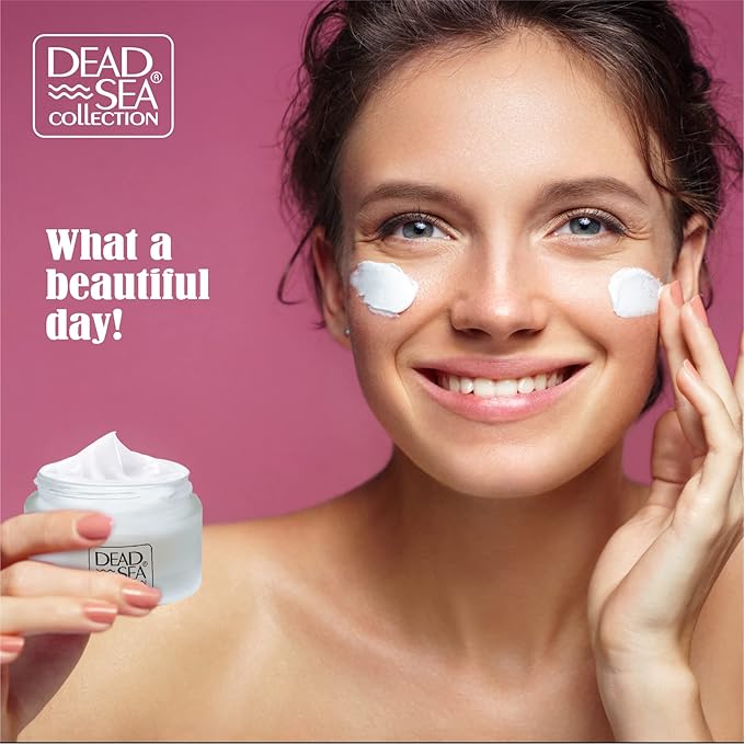 Dead Sea Collection Facial Kit - Day and Night Creams & Facial Serum with Vitamin C & Collagen - Anti-Aging and Anti-Wrinkle-Velvo Beauty