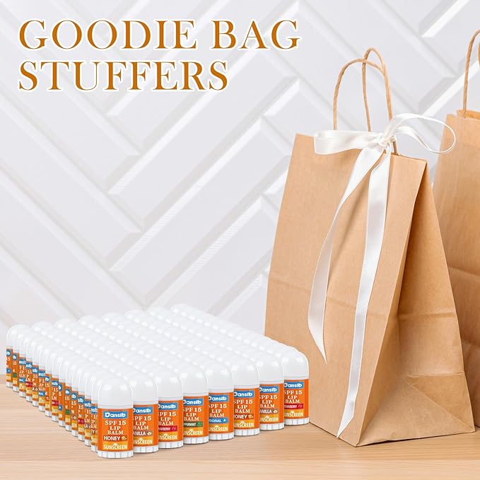 25 Pcs Mini Sunscreen Lip Balms Bulk SPF 15 Lip Balm Sticks Lip Balm Favors with Sunscreen Employee Staff Appreciation Gifts Bulk Team Coworkers Christmas Gifts for Outdoor Travel Beach-Velvo Beauty