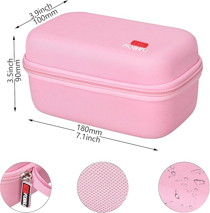 FBLFOBELI Hard Travel Case for NuFACE Mini Starter Kit, Mini Microcurrent Facial Device (Case Only)-Velvo Beauty