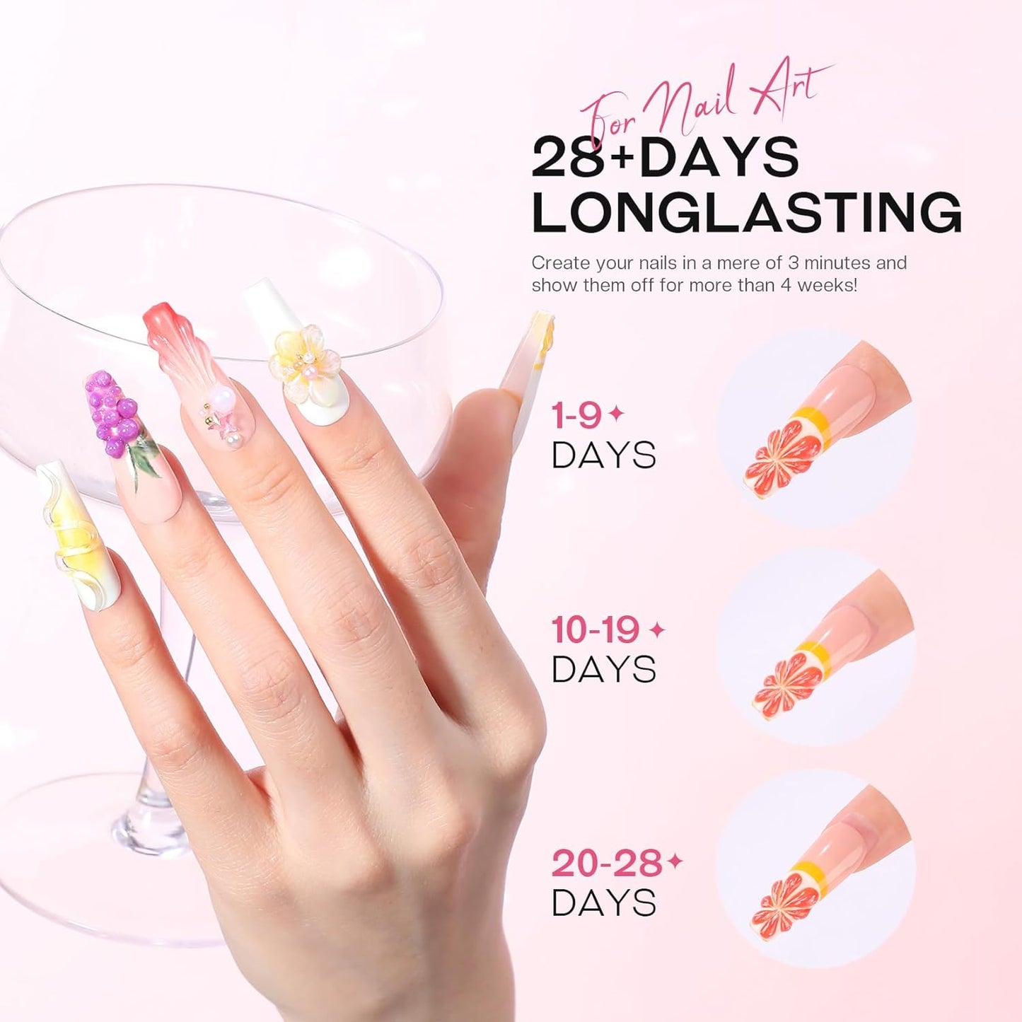 3D Sculpting Gel Nail Art: 15g Nail Sculpting Glue No Wipe Clear Gel Polish DIY Nail Art for Drawing Molding Nail Tech Must Haves Manicure Decoration Supplies-Velvo Beauty