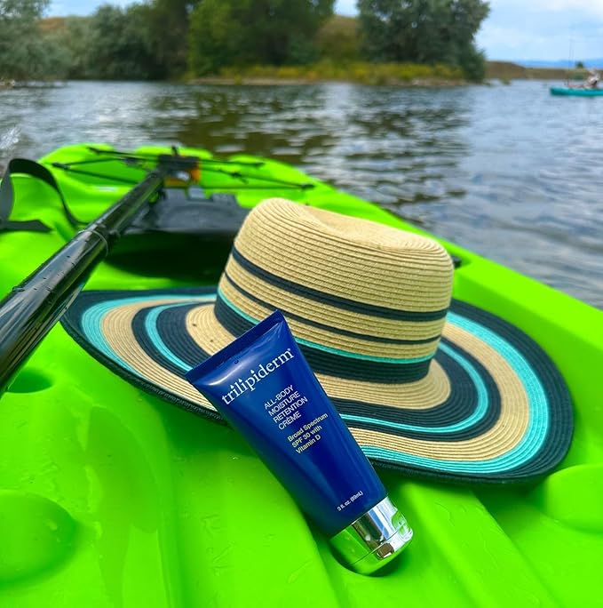 Trilipiderm All-Body Moisture Retention Créme 1oz x 3 + Broad Spectrum SPF 30 1oz x 3-Velvo Beauty