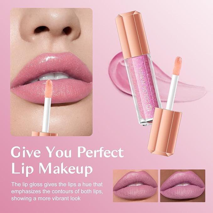 Color Nymph Beginner Makeup Kit For Teens, Girls Makeup kits With Recyclable And Key-Lockable Cabinet Included 17-Colors Eyeshadows Blushes Bronzer Highlighter Lipstick Brushes Mirror(Pink)-Velvo Beauty