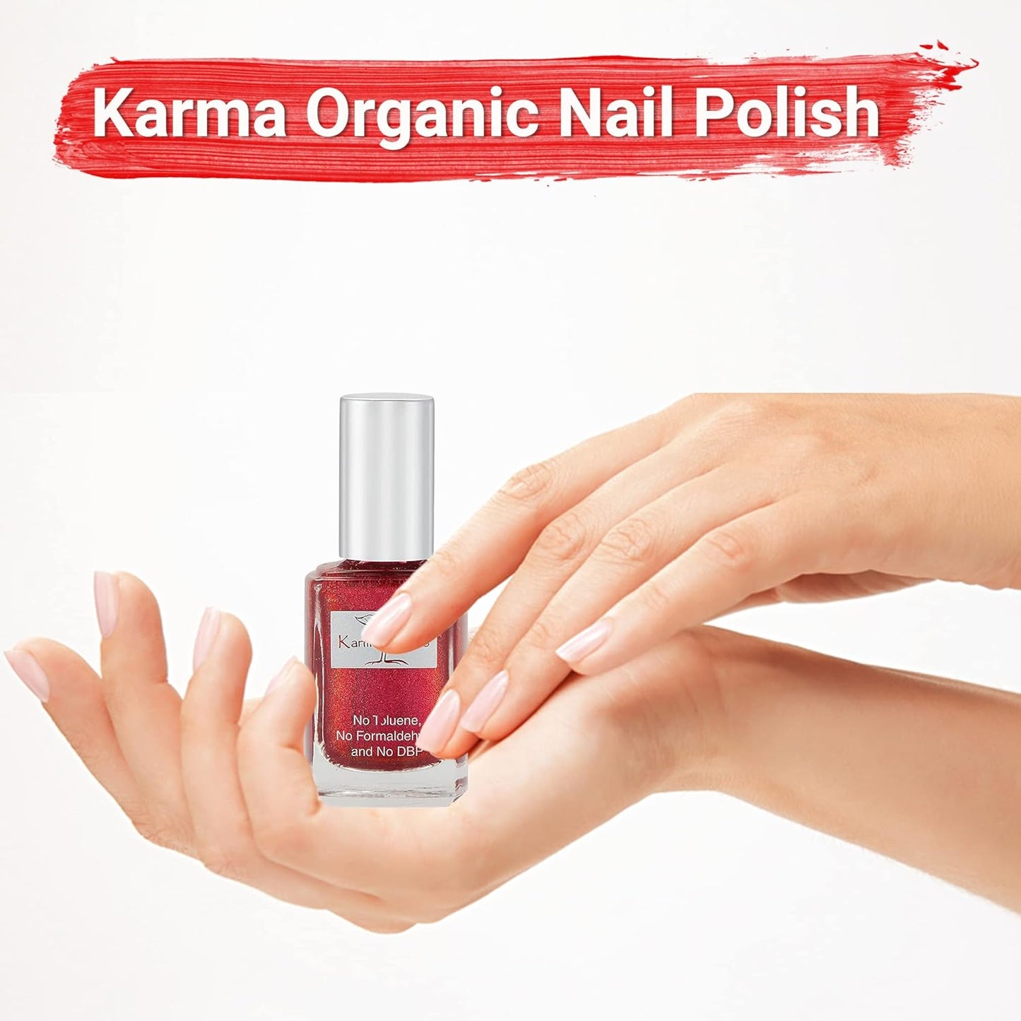 Karma Organic Natural Nail Polish-Non-Toxic Nail Art, Vegan and Cruelty-Free Nail Paint (West Palm)-Velvo Beauty