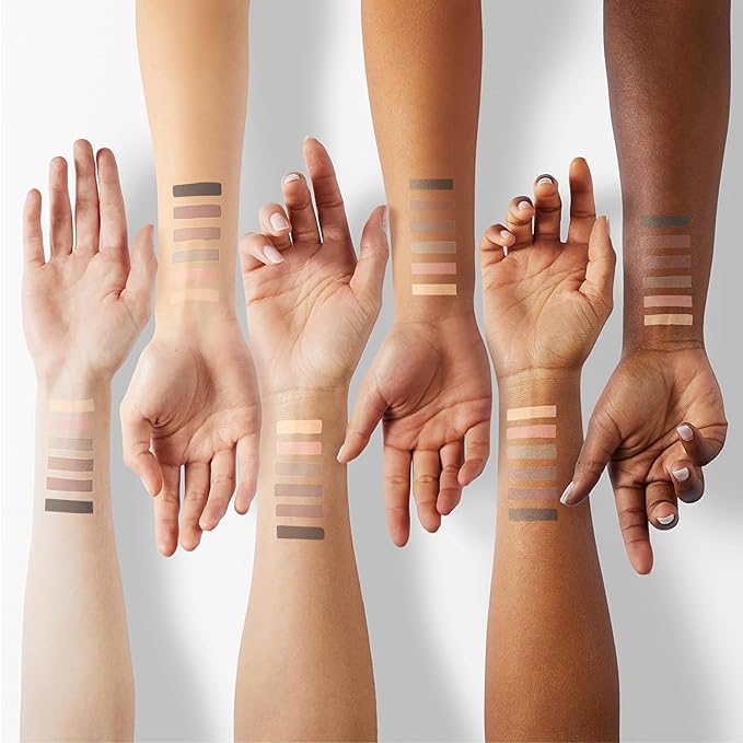 Nudes 2 Series Mini Eyeshadow Palette, Velvety Matte&Satin Finish, 6 Nude Taupe & Brown Neutral Eye Shadows, Travel Friendly Size, Vegan, Cruelty -free-Velvo Beauty