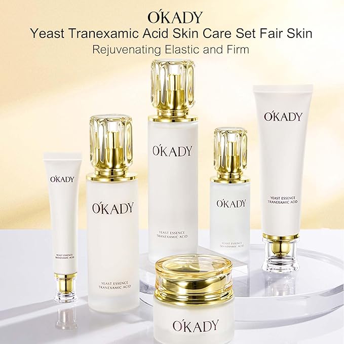 O’KADY Face Skincare Sets Anti Aging Beauty Products Skin Care 6-piece For Women Skincare Kits With Cleanser,Toner,Serum,Eye Cream,Lotion,Facial Cream,Primer Cream Travel Kit For Wife Mom-Velvo Beauty