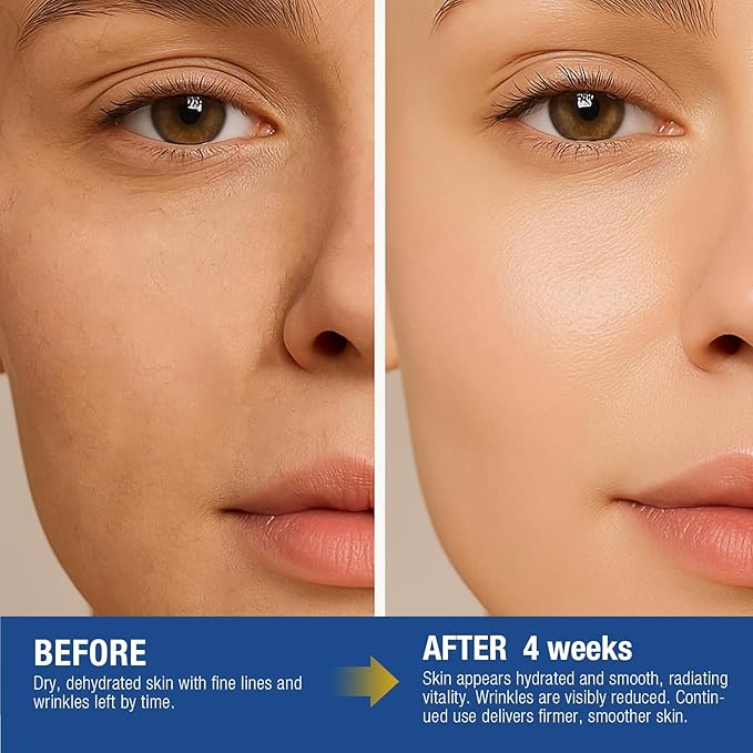 Face Moisturizer Retinol Cream For Face, Collagen Anti Aging Face Cream, Day-Night Neck Cream With Hyaluronic Acid, Wrinkle Cream For Women & Men Reduces Wrinkles, Dryness, 1.85 Fl. Oz-Velvo Beauty