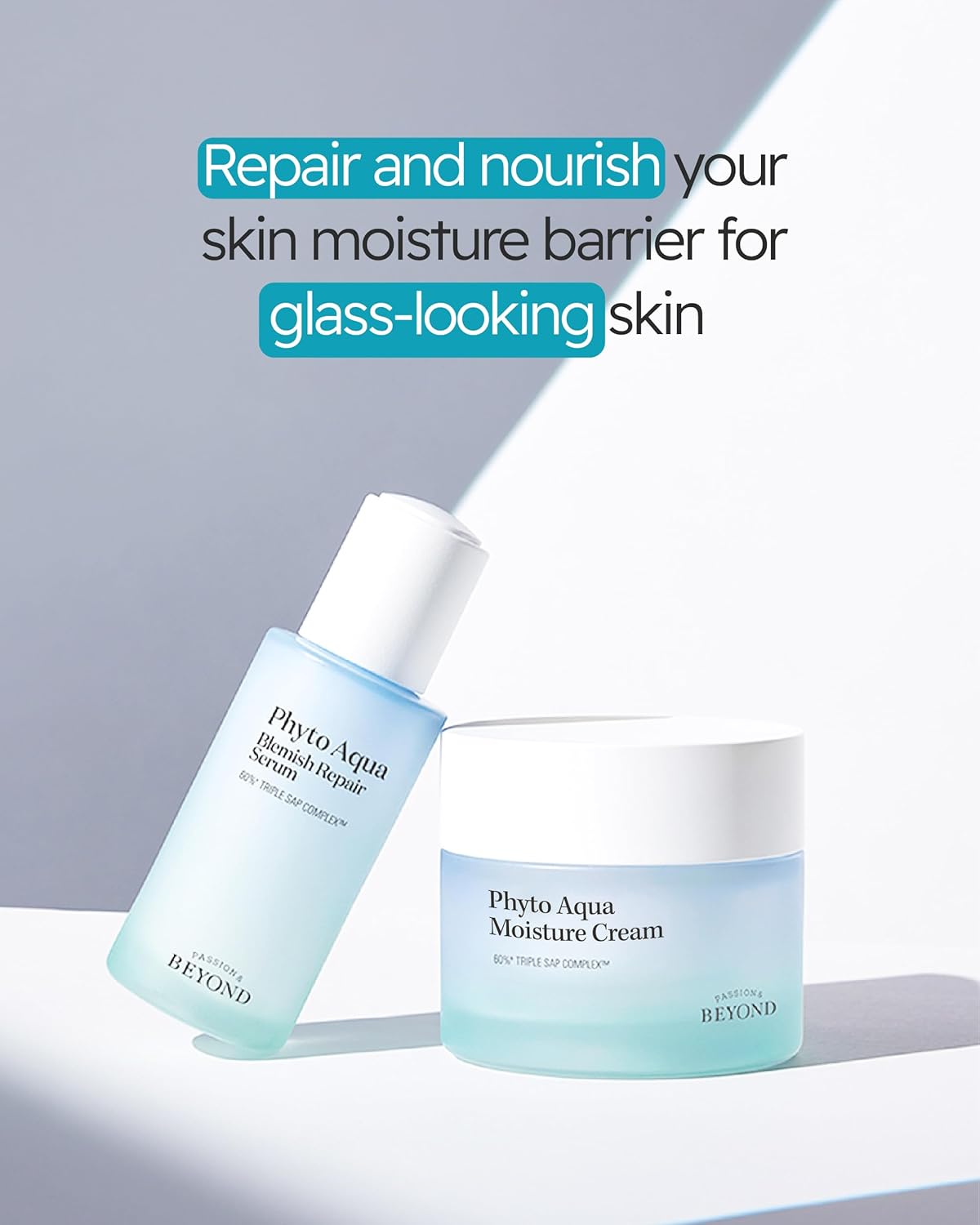 BEYOND Phyto Aqua Moisture Cream (Face Cream, 1.7fl oz) – Vegan Korean Skin Care for 100-Hour Hydration & Skin Barrier by LG Beauty-Velvo Beauty