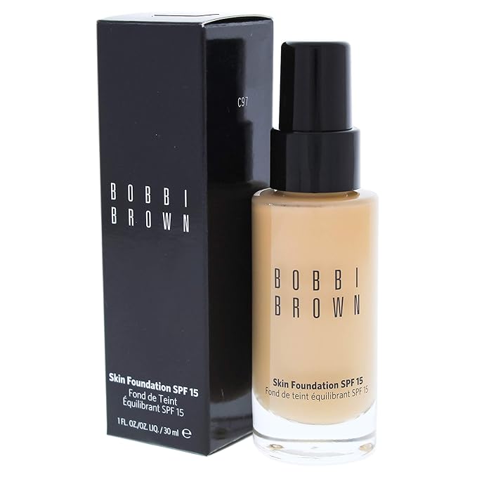 Bobbi Brown Skin Foundation SPF 15, 4.25 Natural Tan for Women, 1 Ounce-Velvo Beauty