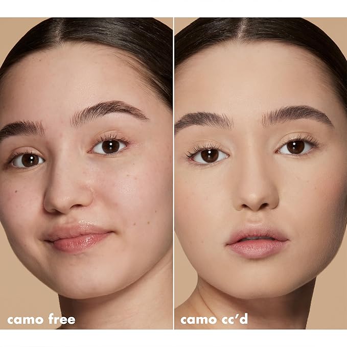 e.l.f. Camo CC Cream, SPF 30 Color-Correcting Medium-To-Full Coverage Face Foundation, Delivers An Airbrushed Finish, Vegan & Cruelty-Free, Tan 460 W-Velvo Beauty