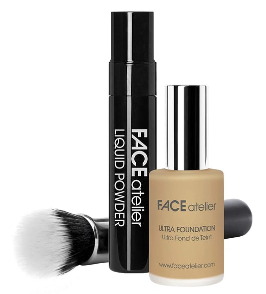 Flawless Face Set - 7 Tan-Velvo Beauty