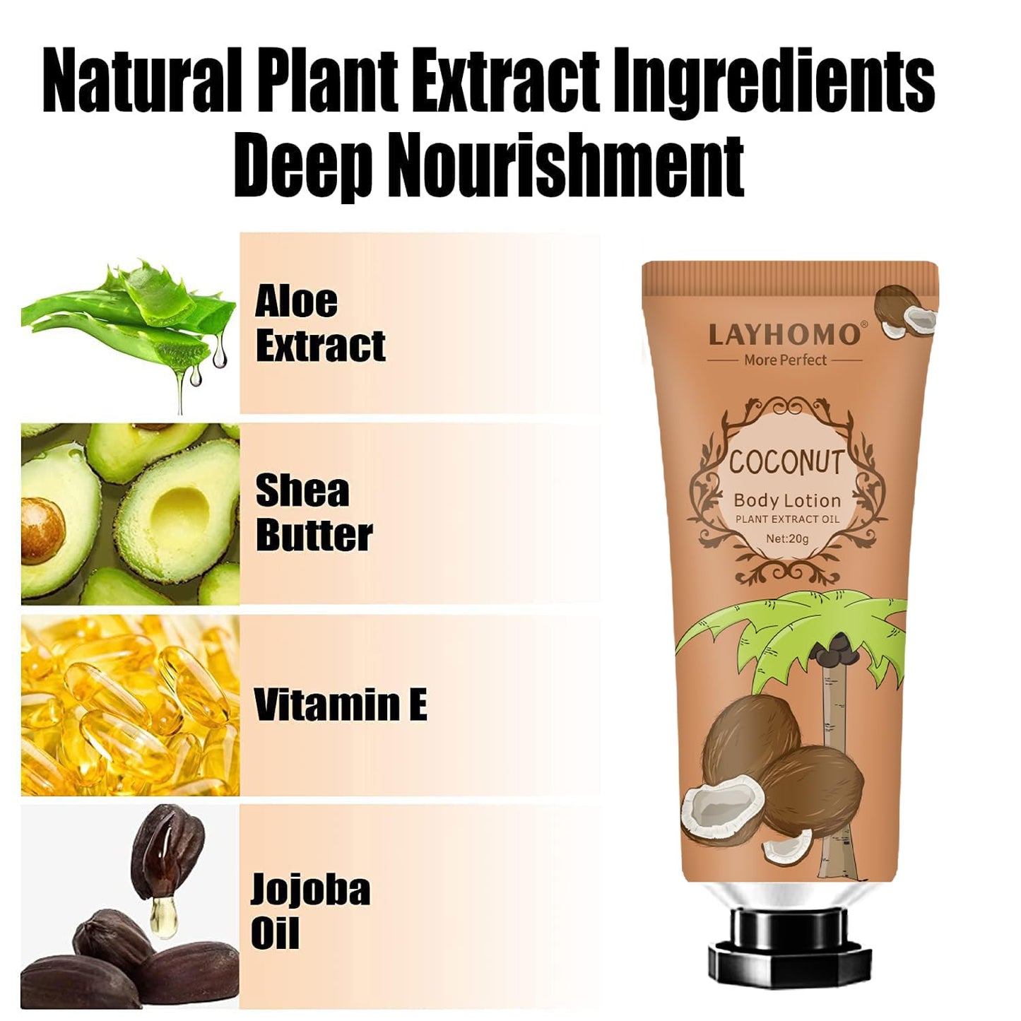 20 Pack Mini Body Lotion Gift Bulk for Dry Skin,Travel Size Small Body Cream With Shea Butter Natural Fragrance Moisturizing Body Lotion for Women Men,Stocking Stuffers Christmas Thank You Gift-Velvo Beauty