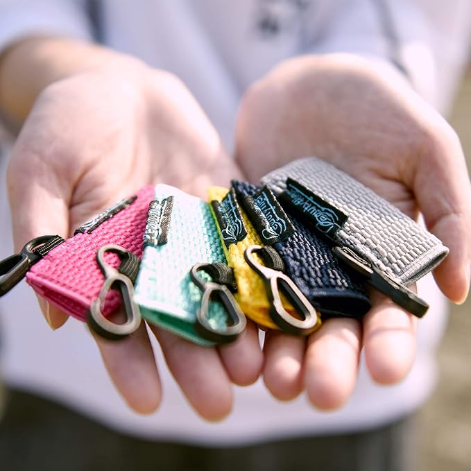 Beautyflier Cute Elastic Lip Balm Holder Keychain, Lipstick Sleeve Chapstick Sleeve Holder for Burts Bees Chapstick-Velvo Beauty