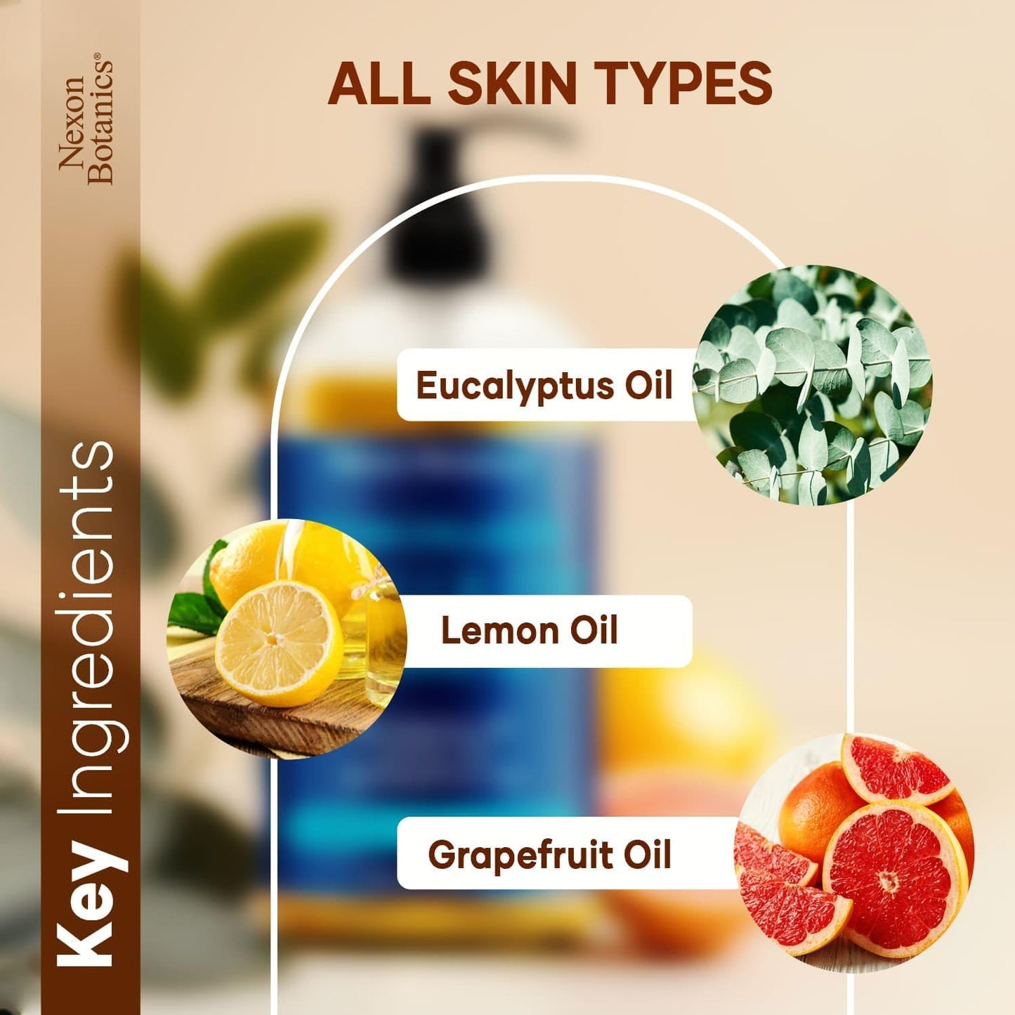 Anti-Cellulite Massage Oil for Massage Therapy 8 fl oz - Refreshing and Relaxing - Natural Oils with Vegan Collagen and Stem Cells - for Men and Women - Nexon Botanics-Velvo Beauty